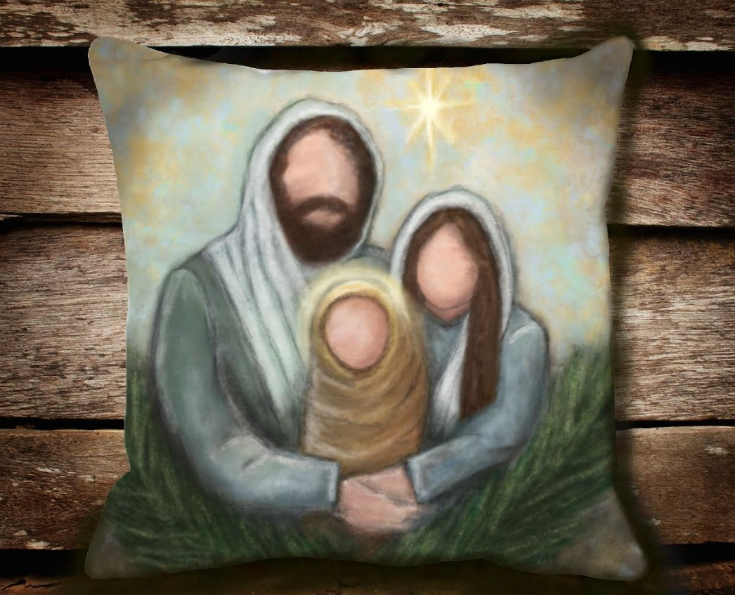 Holy Nativity Pillow